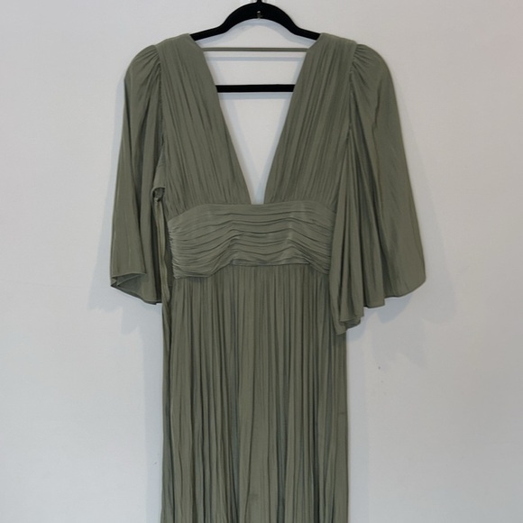 Ramy Brook Kinslie Dress Olive - Picture 6 of 10